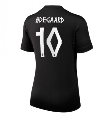 Norge Martin Odegaard #10 Replika Bortatröja Damer VM 2026 Kortärmad